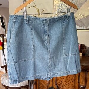 Jones New York Blue Denim Skirt
